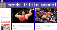 Desktop Screenshot of nerdylittlesecret.com